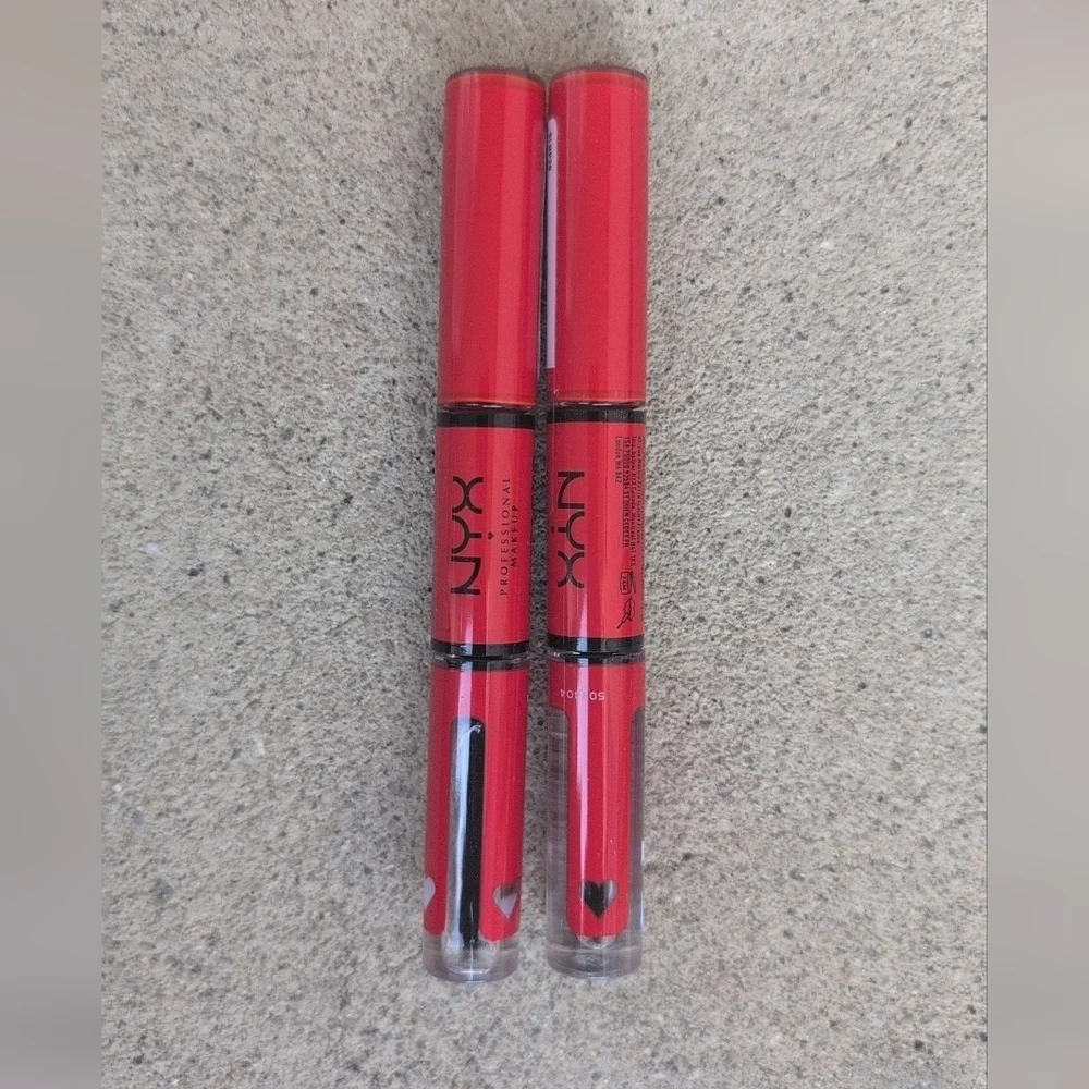NYX Professional Makeup Shine Loud Long Lasting Lip Shine Lip Gloss -2 Pc Bundle